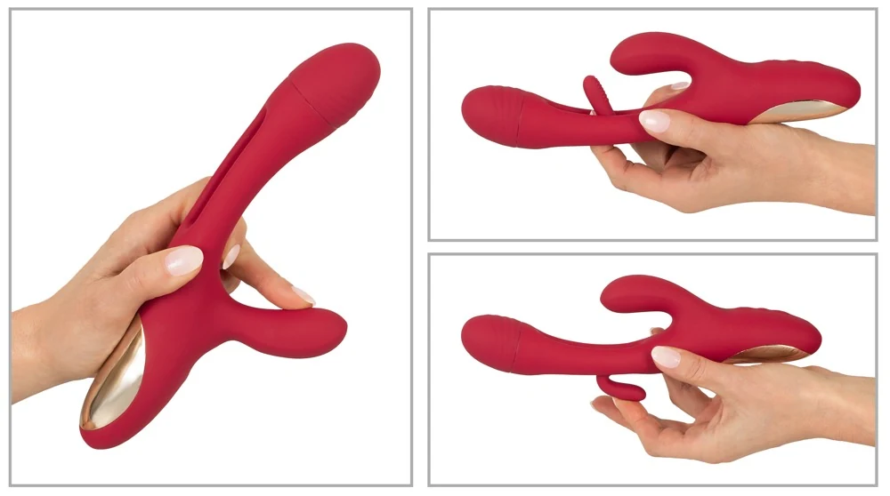 Sweet Smile Rabbit Vibrator with G-Spot Stimulation 24,2 cm