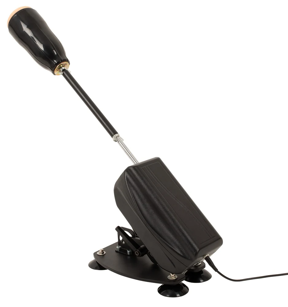 Compacte RC seksmachine met dildo's en masturbator