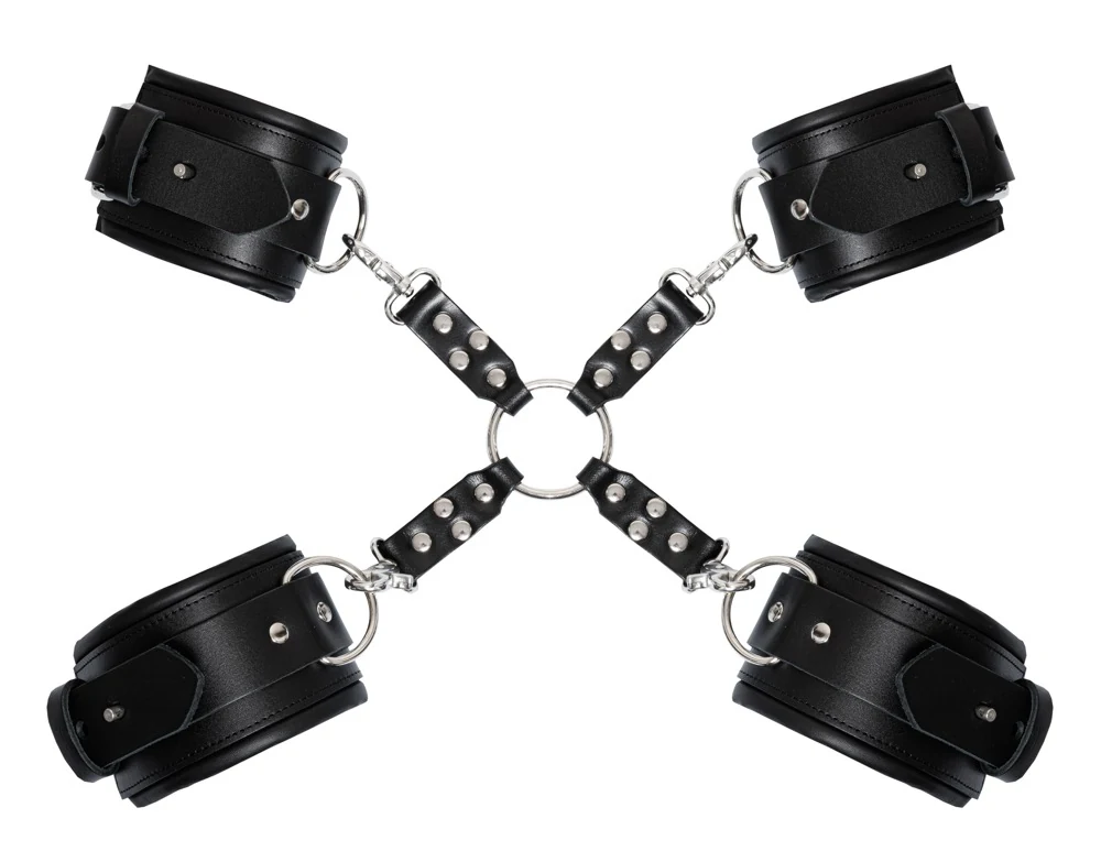 ZADO Fessel-Set aus Leder bondage fesseln