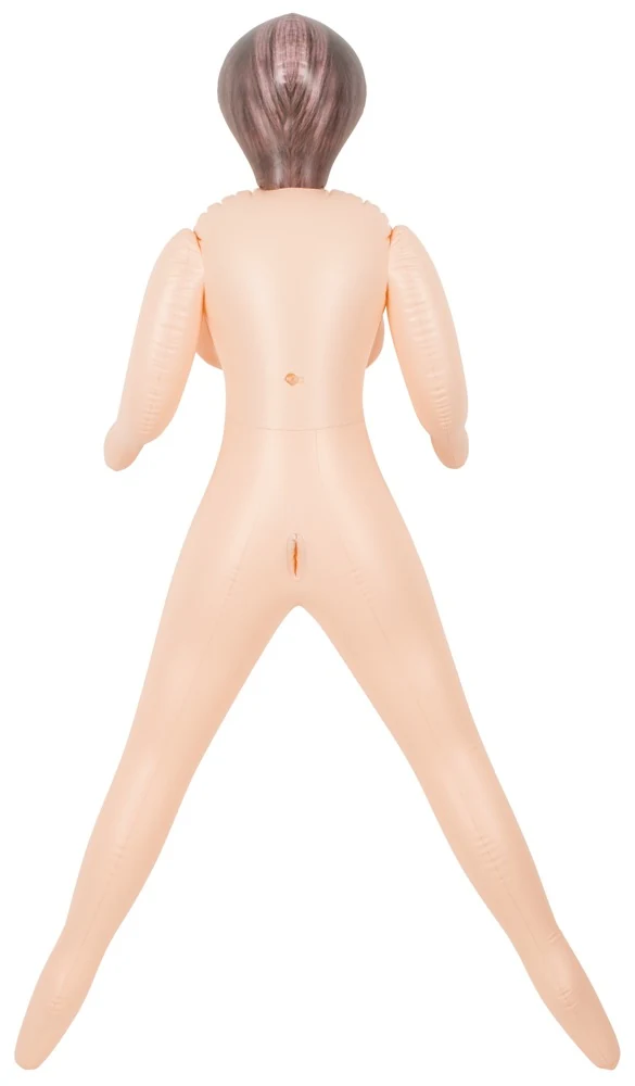 Opblaasbare pop met verwijderbare dildo 165 cm