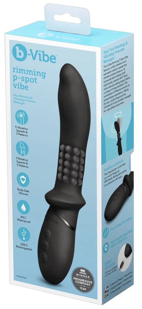 b-Vibe Rimming P-Spot Vibe 21,3 cm anal toy