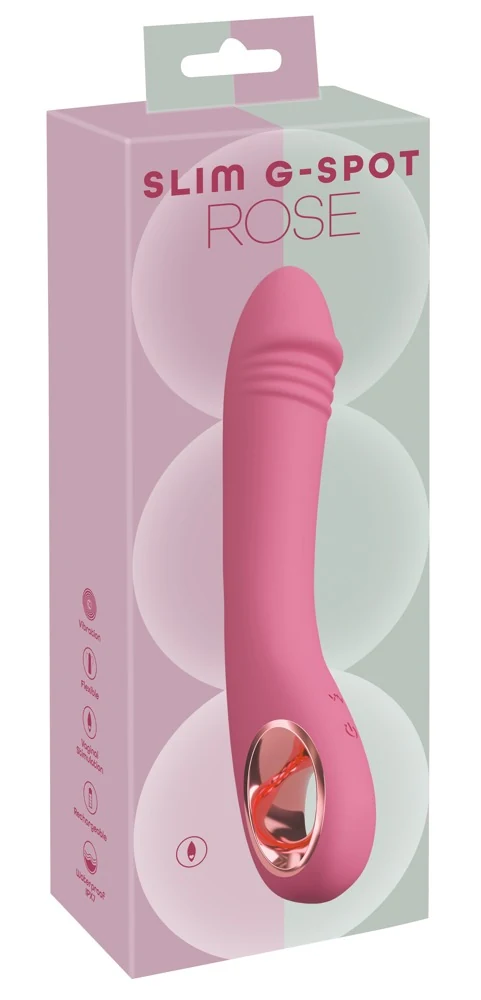 You2Toys Slim G-Spot Rose 21,4 cm vibrator