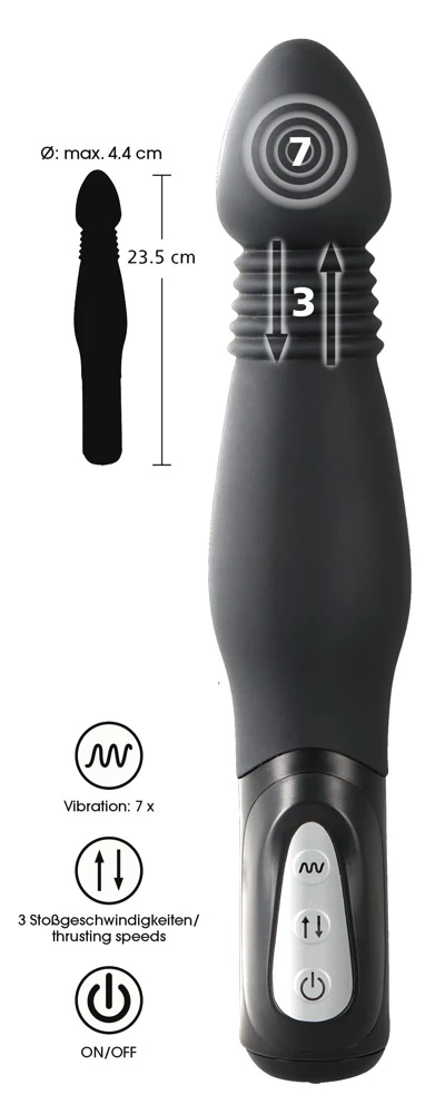 You2Toys Thrusting Anal Vibe 23,5 cm toy