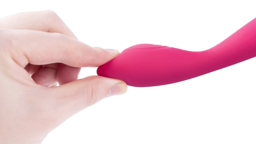 SVAKOM Iris Plum Red G-Punkt-Vibrator 18 cm vibrator