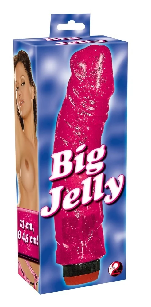 You2Toys Big Jelly 23 cm vibrator