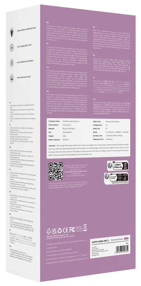 SVAKOM Emma Neo 2 20,9 cm vibrator