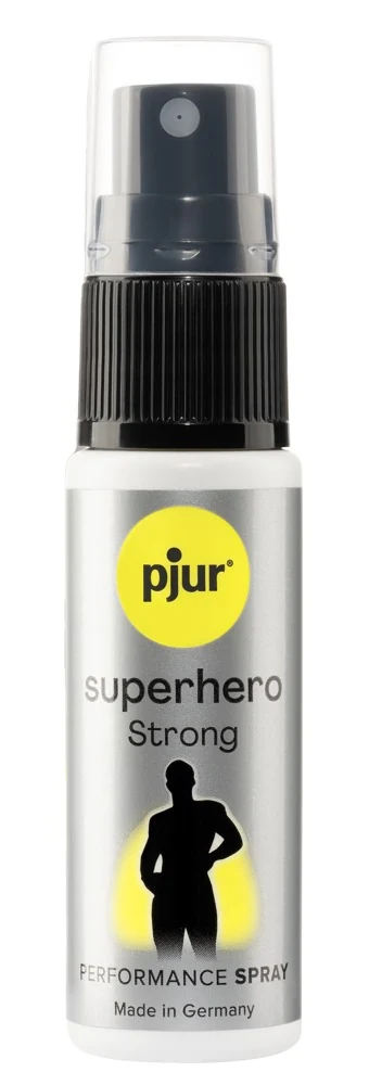 pjur Superhero Strong stimulierende gele sprays