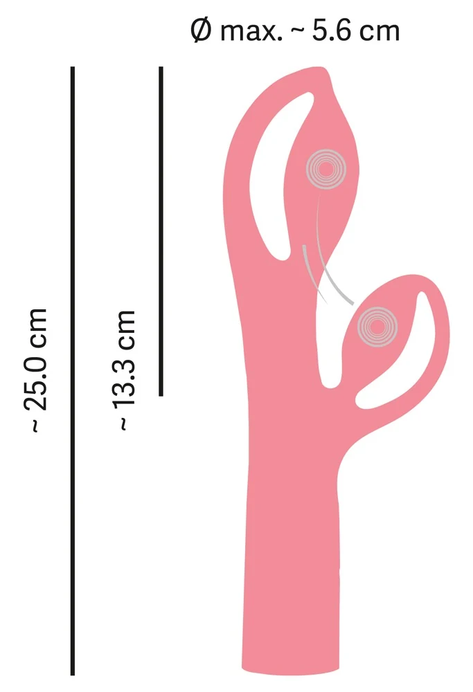 You2Toys Fabulous 25 cm vibrator