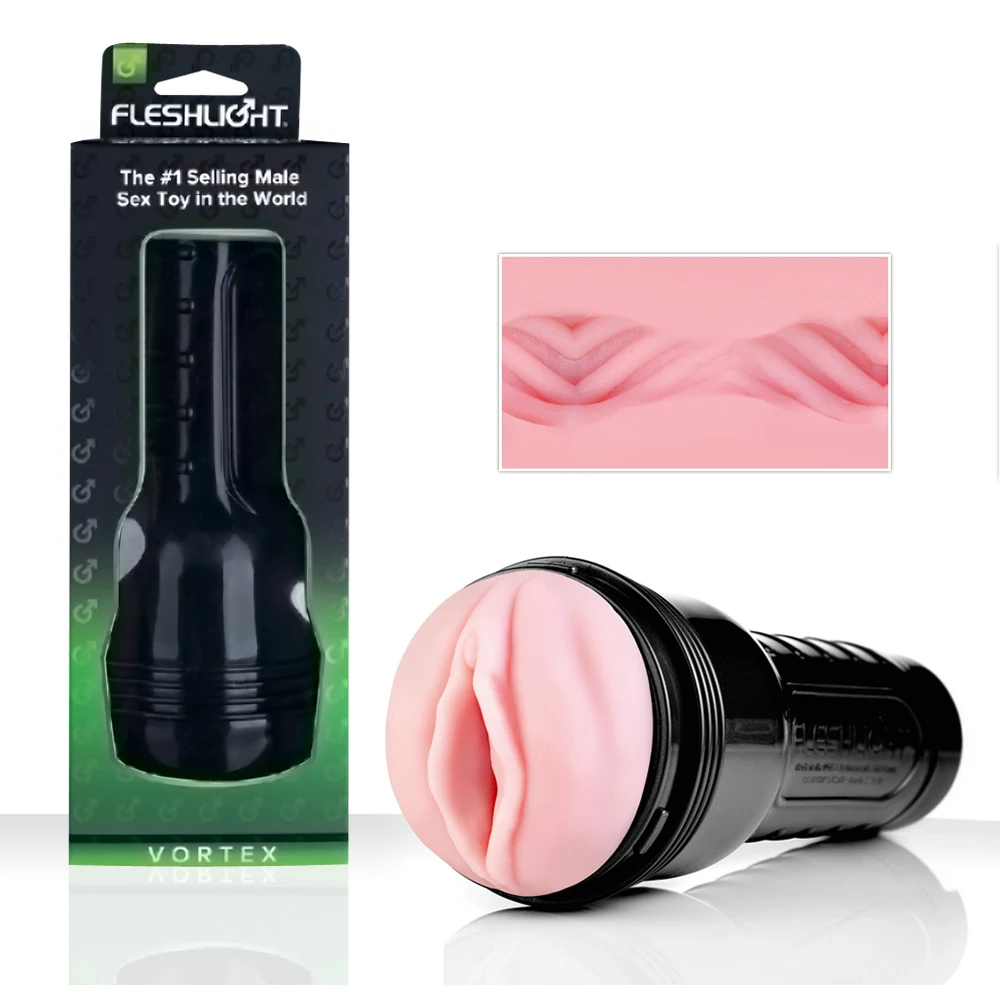Vagina masturbator met antislip behuizing