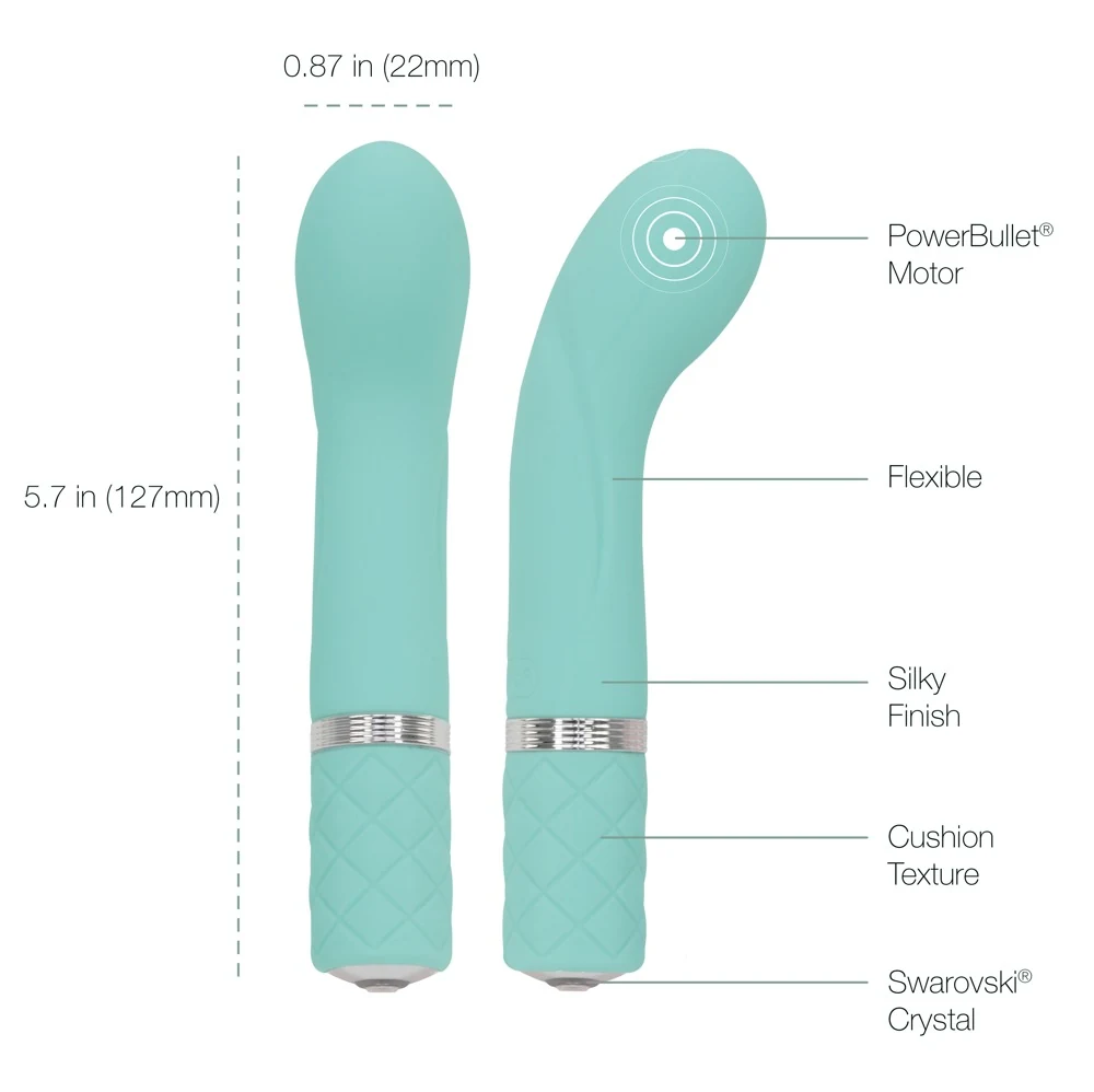 PILLOW TALK Racy Luxurious Mini Massager 12,7 cm vibrator
