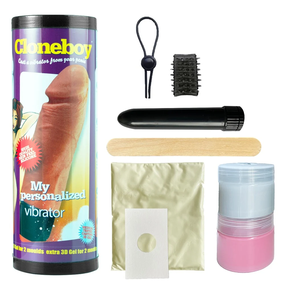 Cloneboy gepersonaliseerde vibrator afdrukset