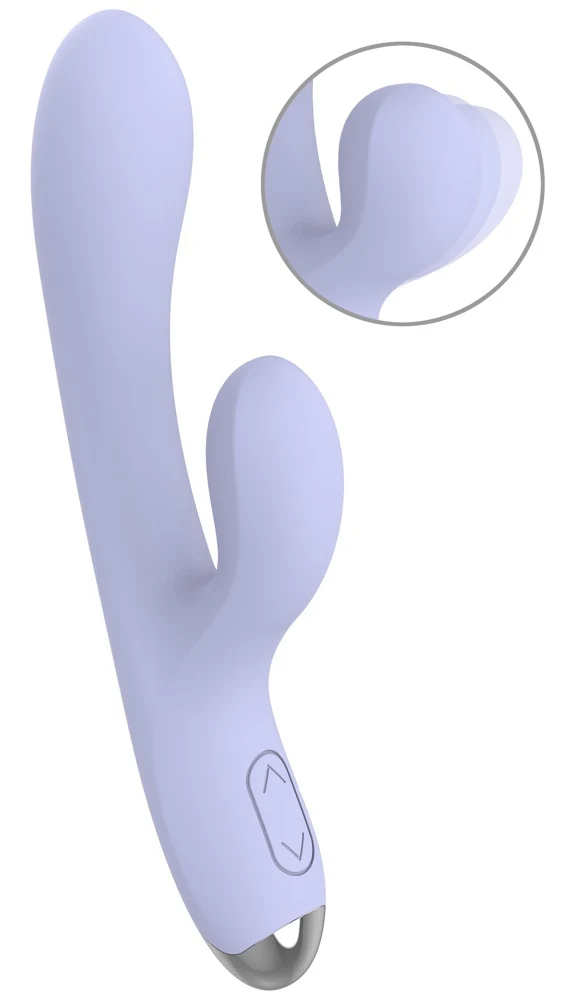 beau coeur RIVANO Curved Rabbit Vibrator 20,4 cm