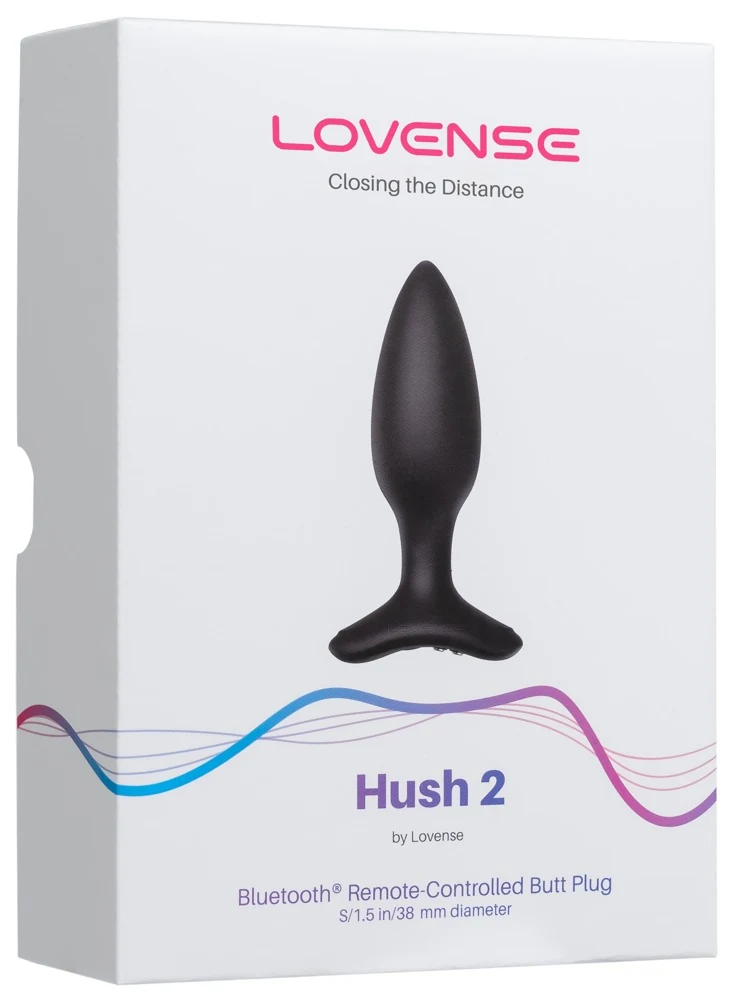 Lovense Hush 2 12,2 cm anal toy