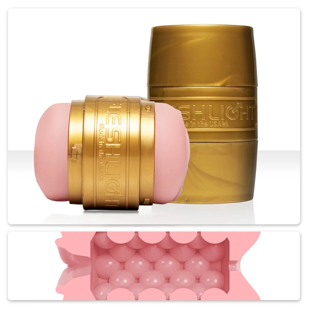 Dubbelzijdige pocket masturbator 11 cm