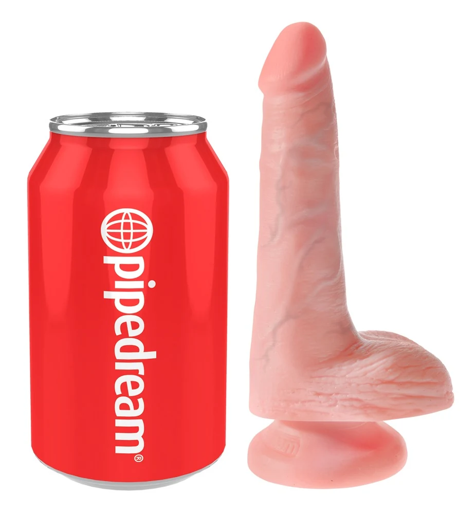 King Cock 6“ with Balls 15,2 cm dildo