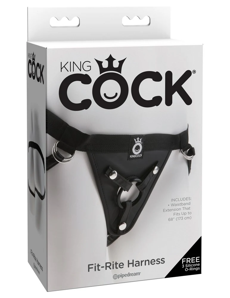 King Cock Fit-Rite Harness strap-on