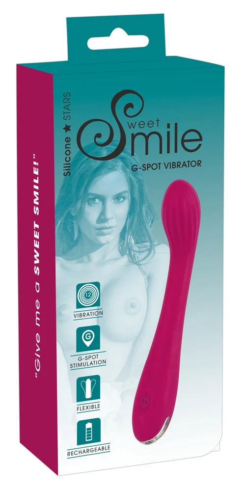 Sweet Smile G-Spot Vibrator 20 cm