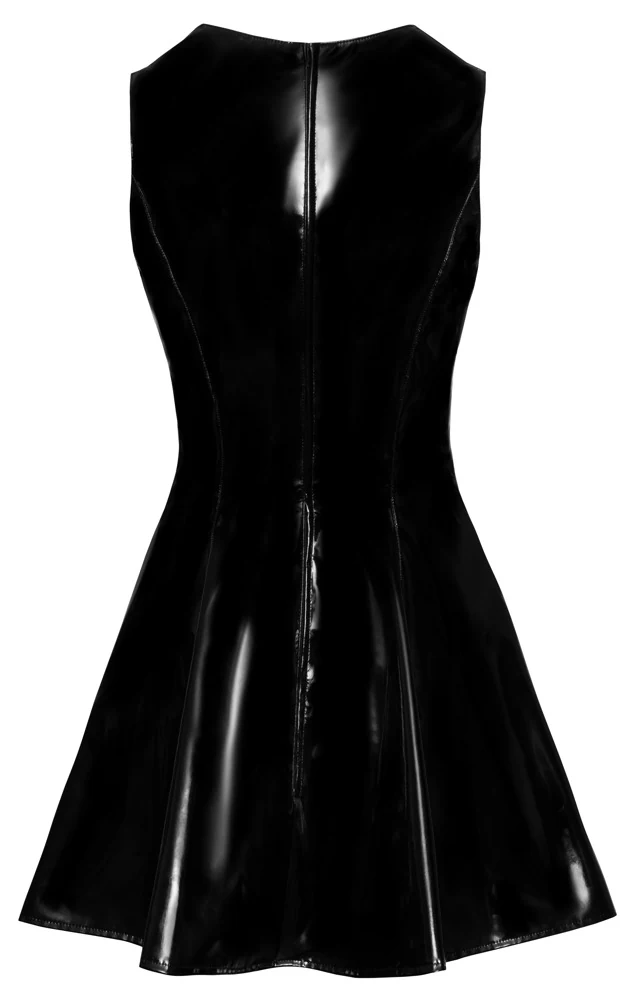 Black Level Kleid aus Lack