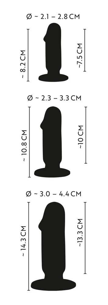ANOS Butt Plug Training Kit anal toy