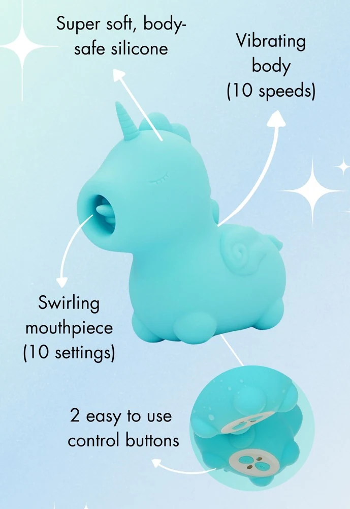 Unihorn Mount'n Peak 9 cm vibrator