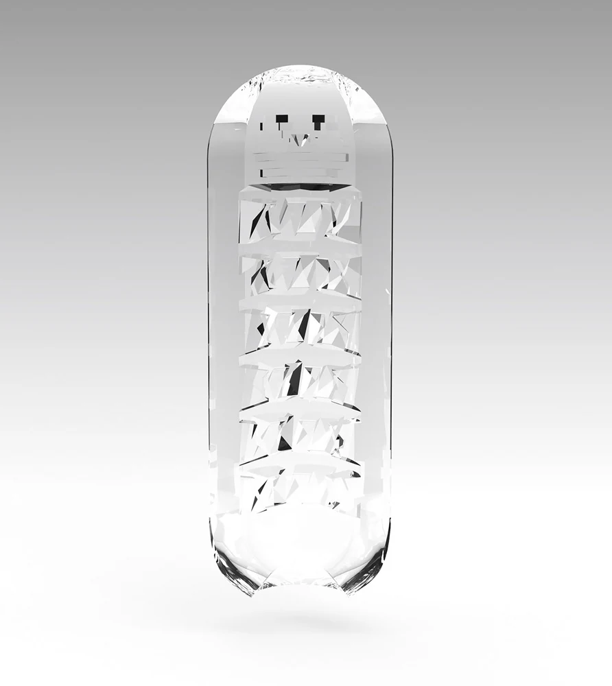 TENGA herbruikbare masturbator met spiraaleffect