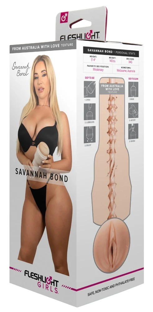 Fleshlight Savannah Bond masturbator