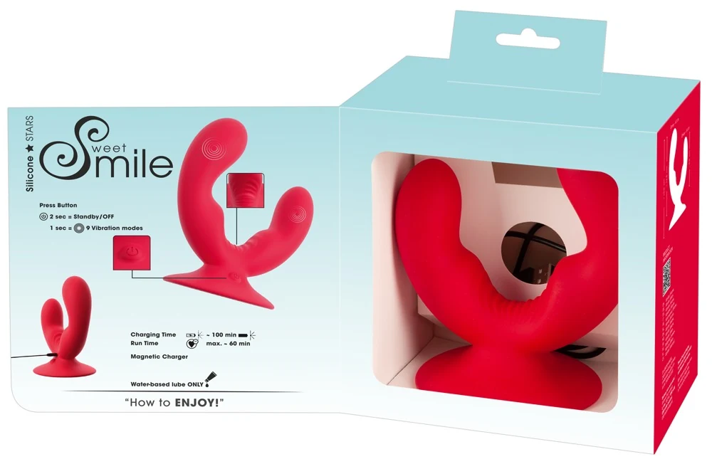 Sweet Smile Dual Vibrator 13,5 cm