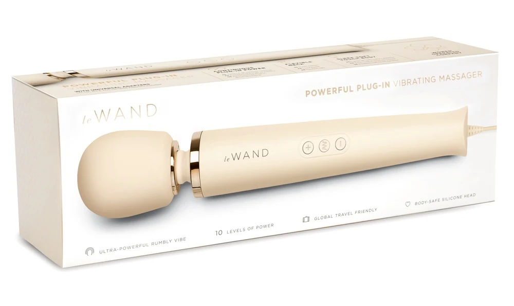 le Wand Powerful Plug-In Vibrating Massager 34 cm vibrator