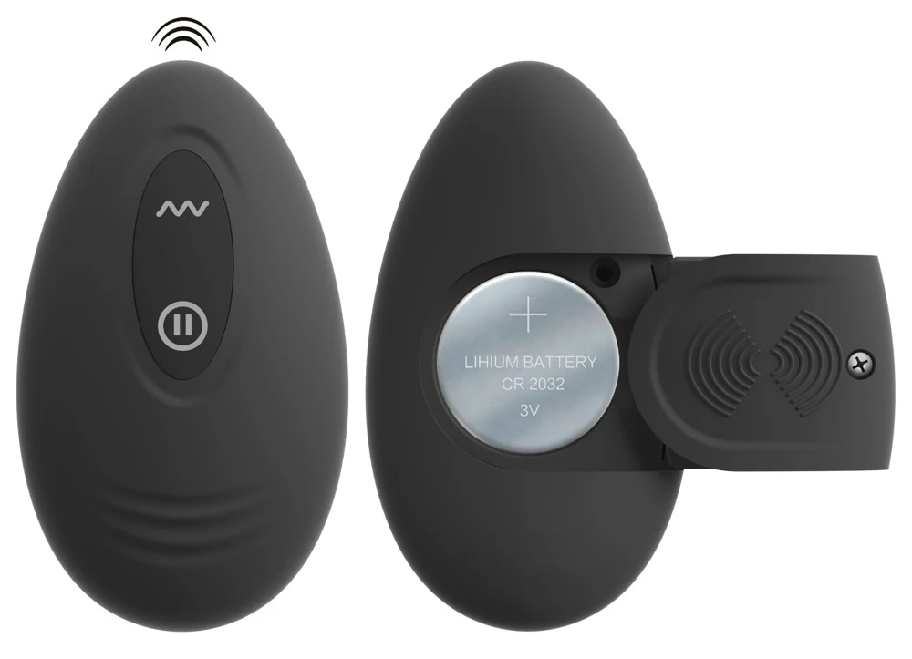 ANOS RC Vibrating Butt Plug with Flexible Arm 10,2 cm anal toy