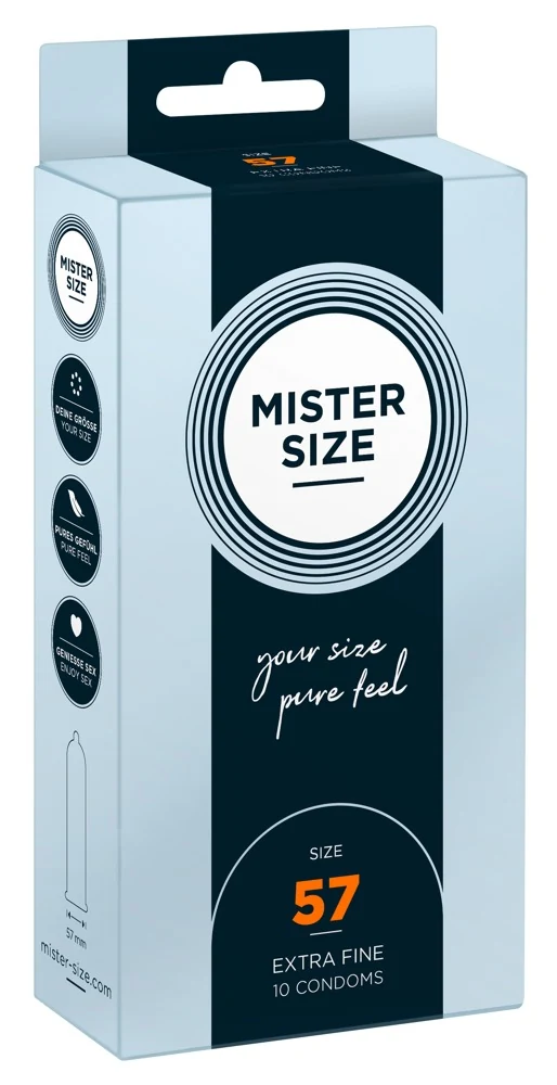 Mister Size condooms 57 mm