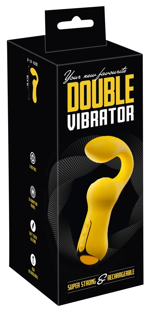 Your new favourite Double Vibrator 18,4 cm