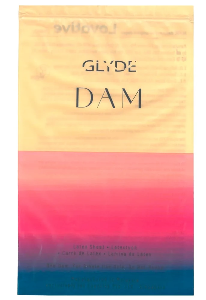 GLYDE Dams Vanilla likdoekjes 4 stuks
