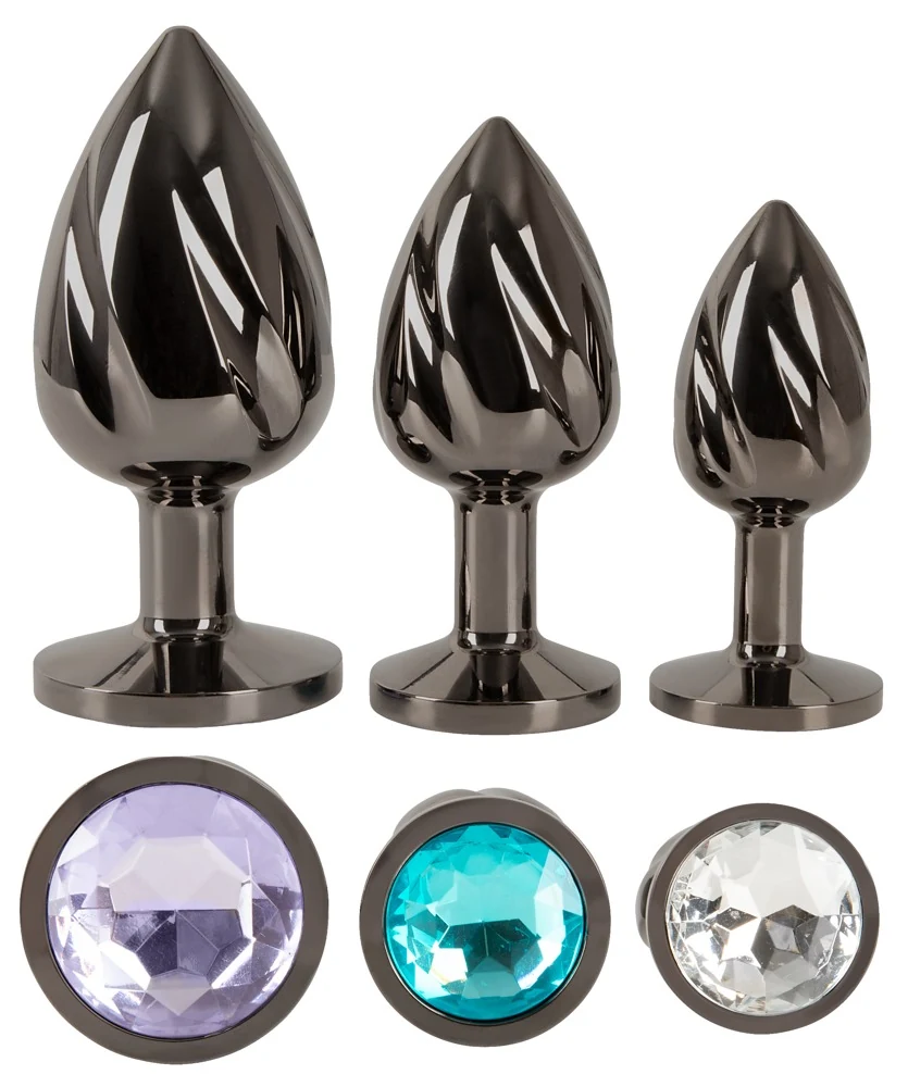 ANOS Metal Butt Plug Set anal toy