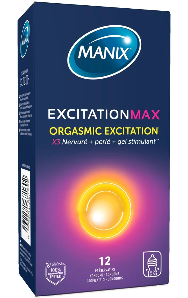 MANIX Excitation Max condooms 12 stuks
