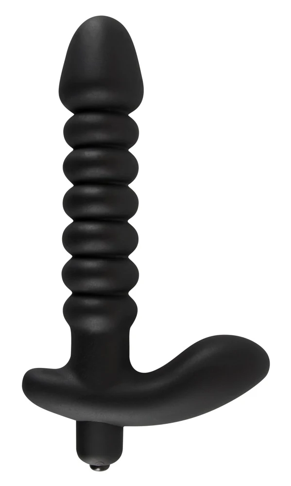 Black Velvets Vibrating plug medium 17 cm vibrator