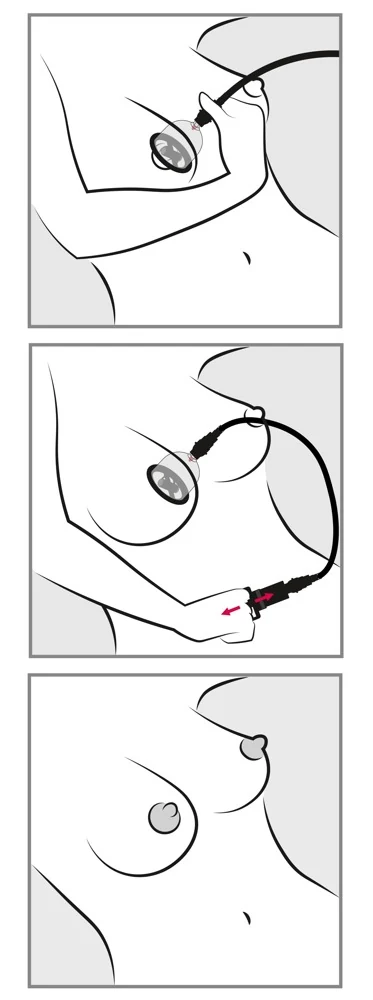 Bad Kitty Vibrating Nipple Cups vagina- und nippelsauger