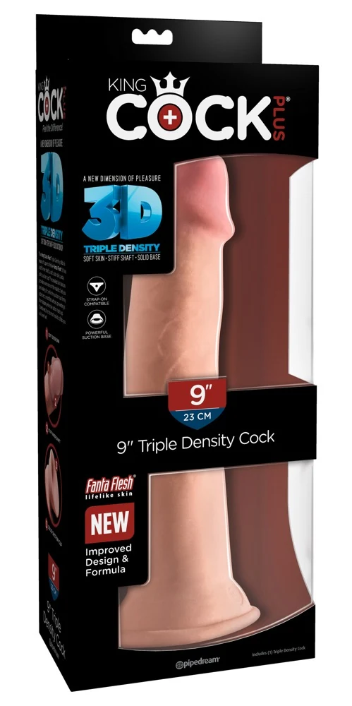 King Cock Plus 9“ Triple Density 26,7 cm dildo