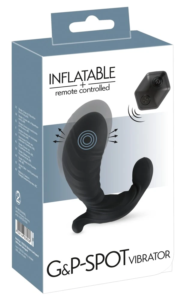 Inflatable RC G-&P-Spot Vibrator 12 cm