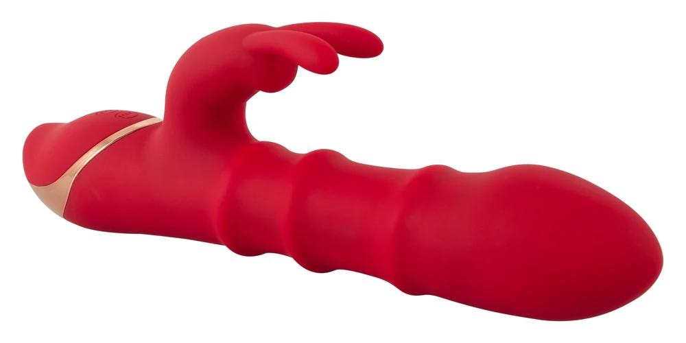 You2Toys Rabbit Vibrator with 3 Moving Rings 23,7 cm
