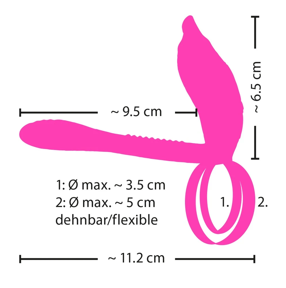 Couples Choice RC Vibrator 2 11,2 cm
