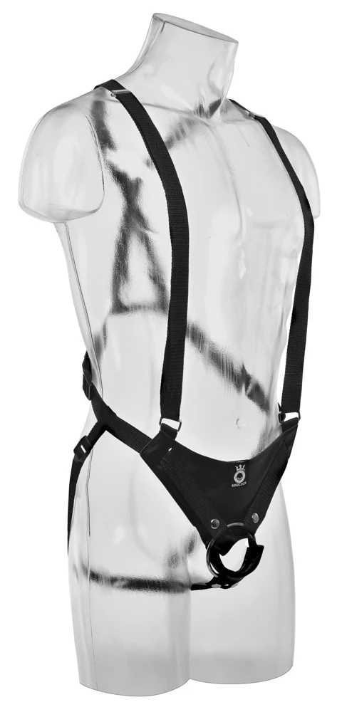 King Cock Hollow Strap-On Suspender System
