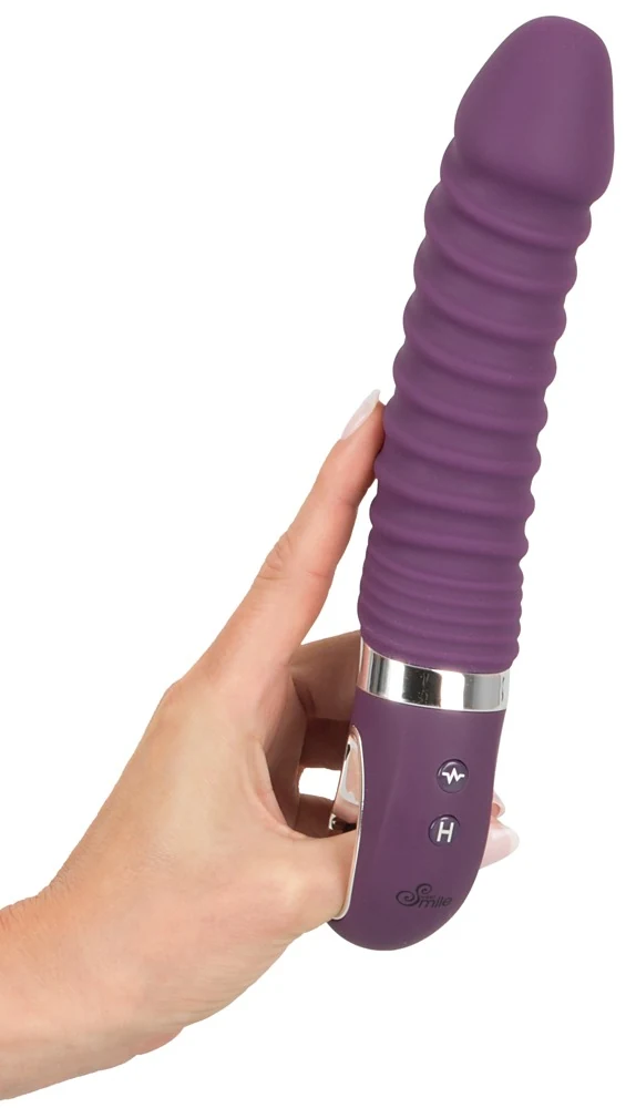 Sweet Smile Warming Soft Vibrator 23,5 cm