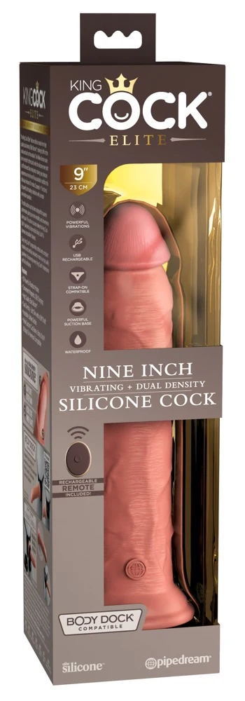 King Cock Elite 9“ Silicone RC 24,8 cm dildo