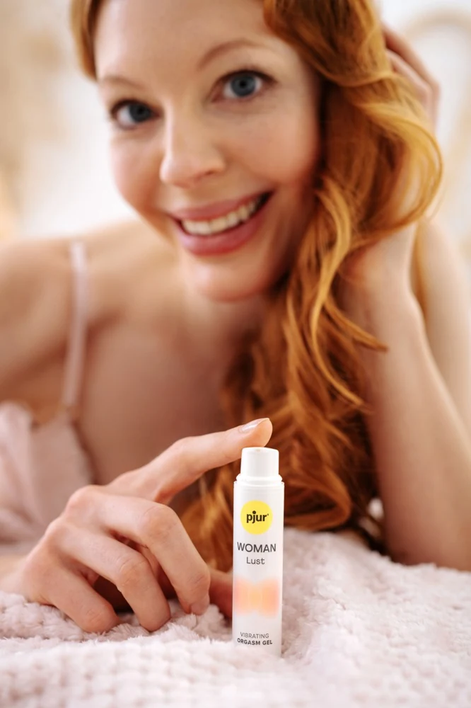 pjur WOMAN Lust stimulierende gele sprays