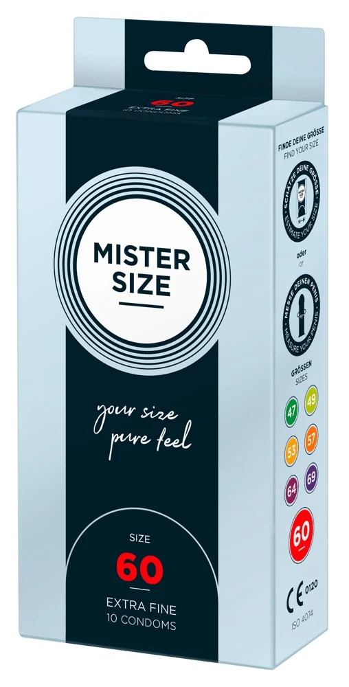 Mister Size condooms 60 mm