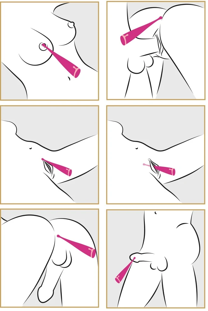 Couples Choice Spot Vibrator 17,5 cm