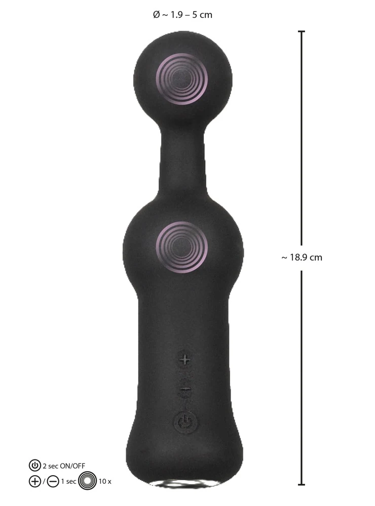 Black Velvets Prostate Vibrator 18,9 cm