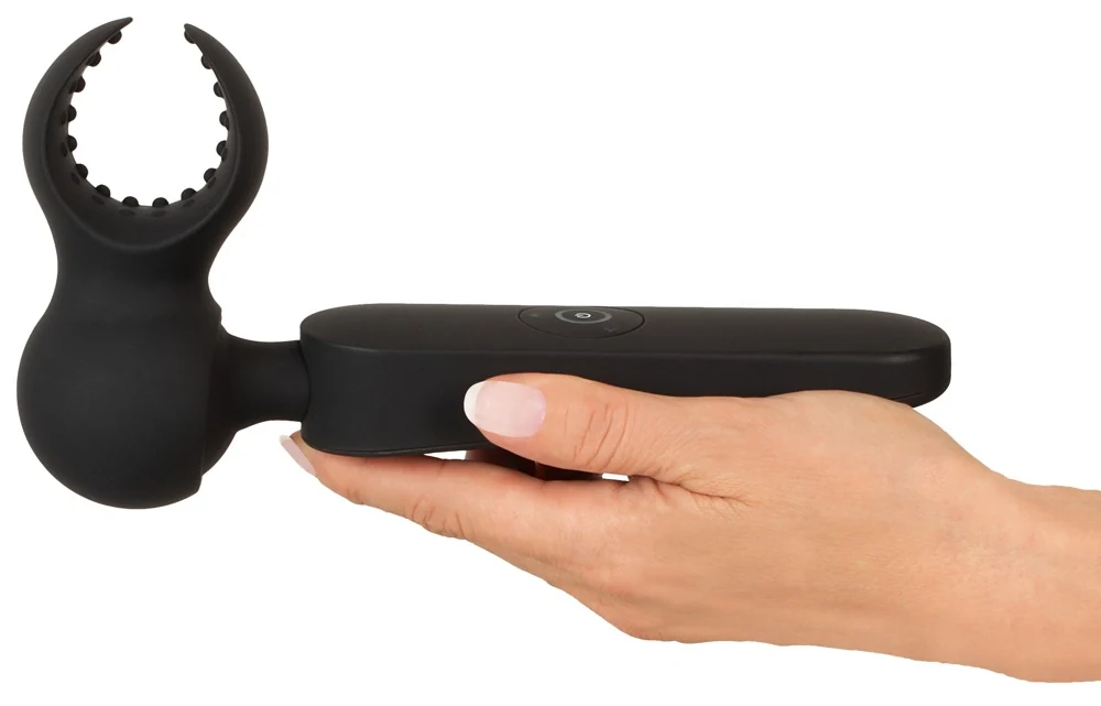 Couples Choice Wand vibrator with 3 Attachments 21,5 cm