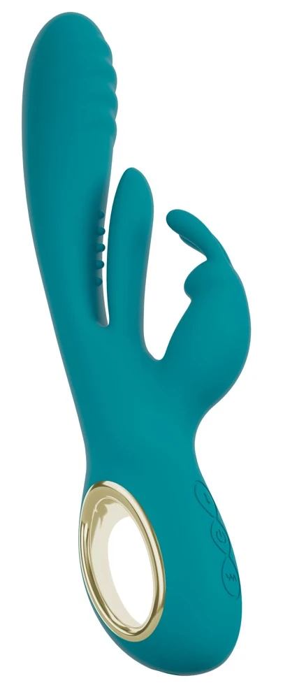 Sweet Smile Rabbit Vibrator with Thrust Function and G-Spot Stimulation 25 cm