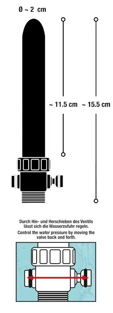 You2Toys Total Splash 15,5 cm anal toy